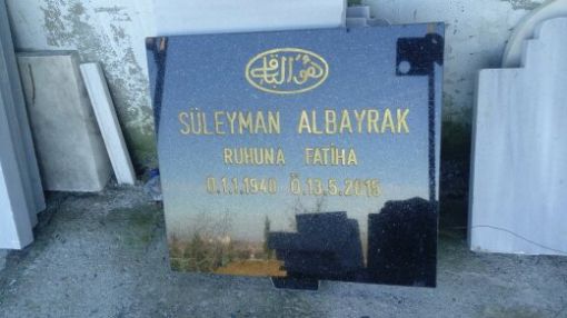  mezar başlık granit oyma yazı