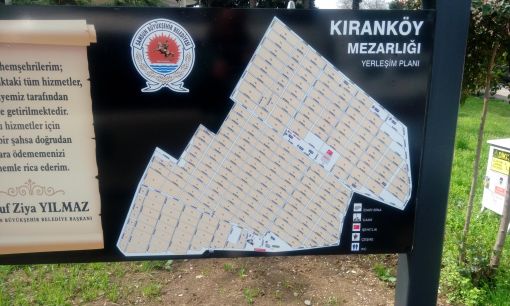  samsun kıran köyü şehir mezaelıgı